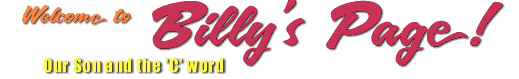 Billy's Page header 2007