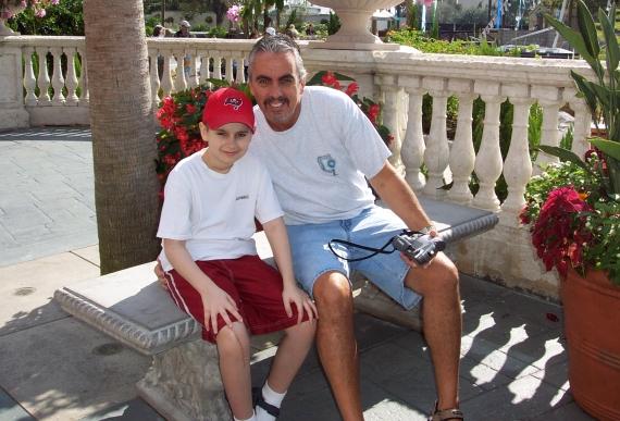 Billy and Me at Sea World 11-8-03