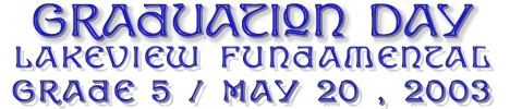 Graduation Page Header
